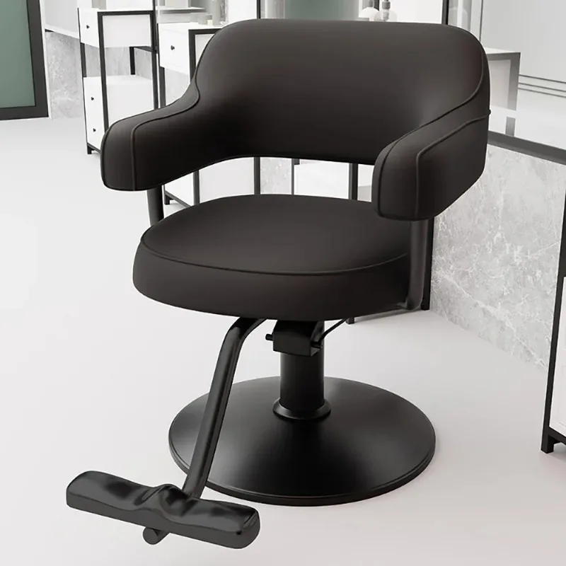 

Swivel Design Barber Chair Modern Trendy Equipment Elastic Salon Chair Beautyportable Makeup Nail Salon Lavacabezas Peluqueria