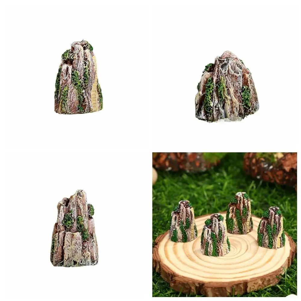 Micro-landscap Simulated Fake Mountain Resin Simulated Resin Rockery Ornaments DIY Bonsai Stone Micro-landscape Sand Table