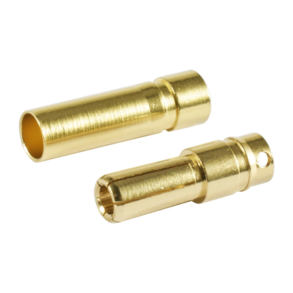 9IMOD 5/10Pair RC Bullet Connectors 2/3/3.5/4.0/5/5.5/6/8mm Male Female Banana Bullet Connector Plug Gold-plated Adapter