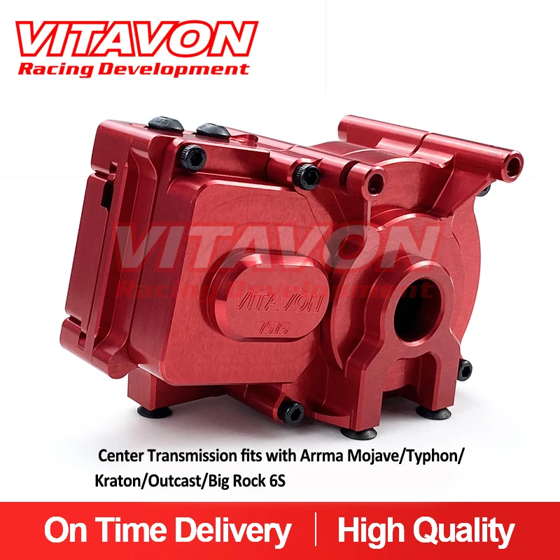 VITAVON CNC Alu7075 Center Transmission For Arrma Kraton/ Outcast/ Typhon/ Mojave, Not Fit For Arrma New Kraton 6s EXB ARA8708V5