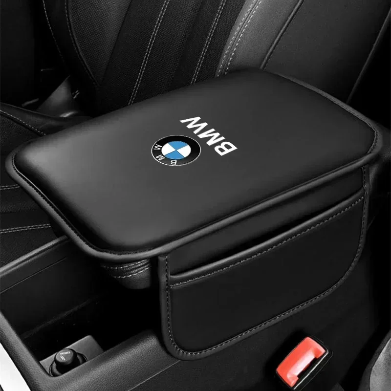 Car Armrest Box Pad Center Console Arm Rest Storage Pocket For BMW X1 X2 X3 X5 X4 X6 X7 G30 G20 G32 G11 G12 F40 F30 F20 F10 F34 