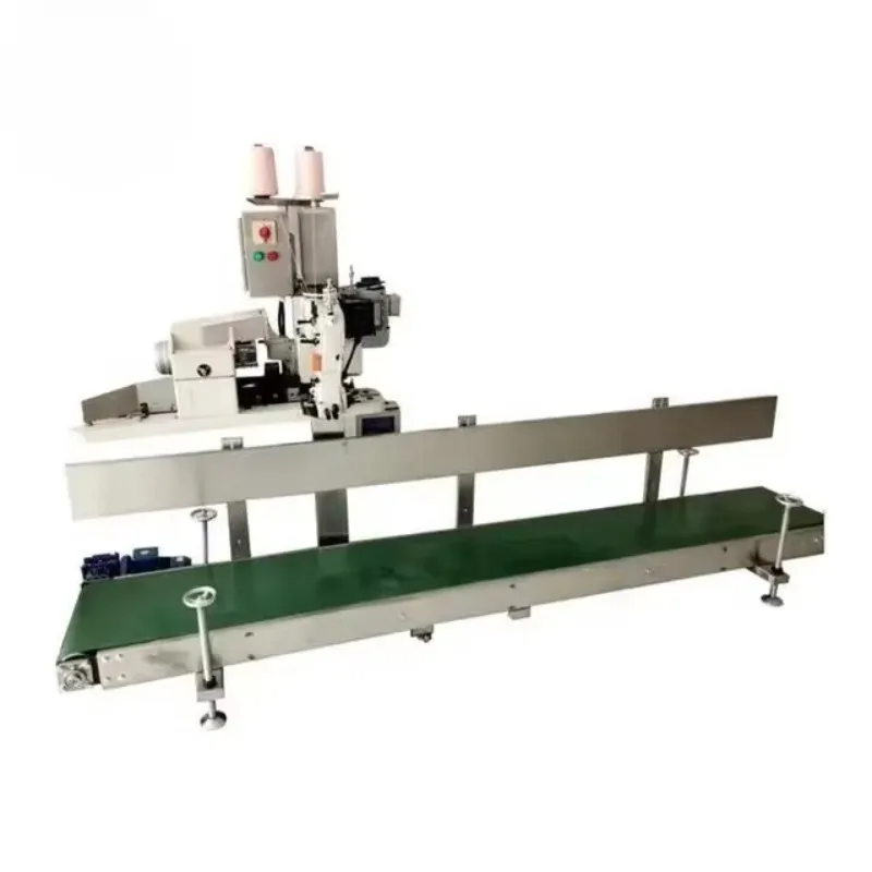 Industrial High Speed Double Thread Belt Conveyor Bag Sewing Machine for Industrial Packaging Production Line