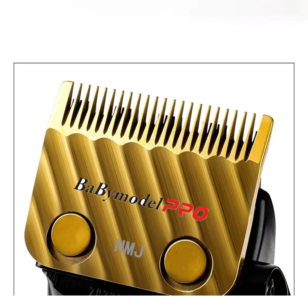 Babymodel PRO Heren Professionele Kapper Kapsalon Tondeuse Trimmer Scheerapparaat Set 7500 RPM Krachtige Motor DLC Legering mes