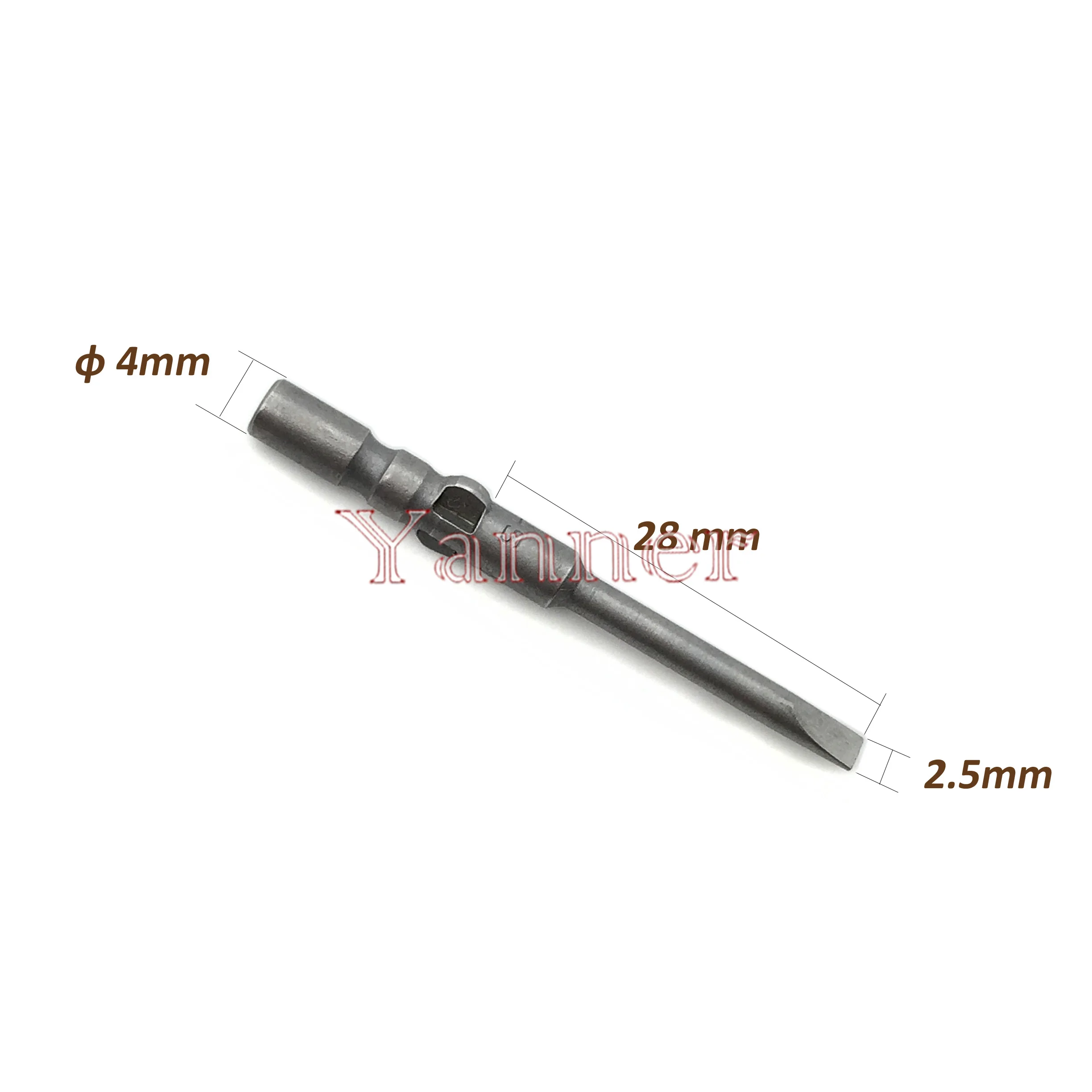 Hot sale! Brass Body High Quality Screwdriver with 2.5mm Magnetic Changeable Tip