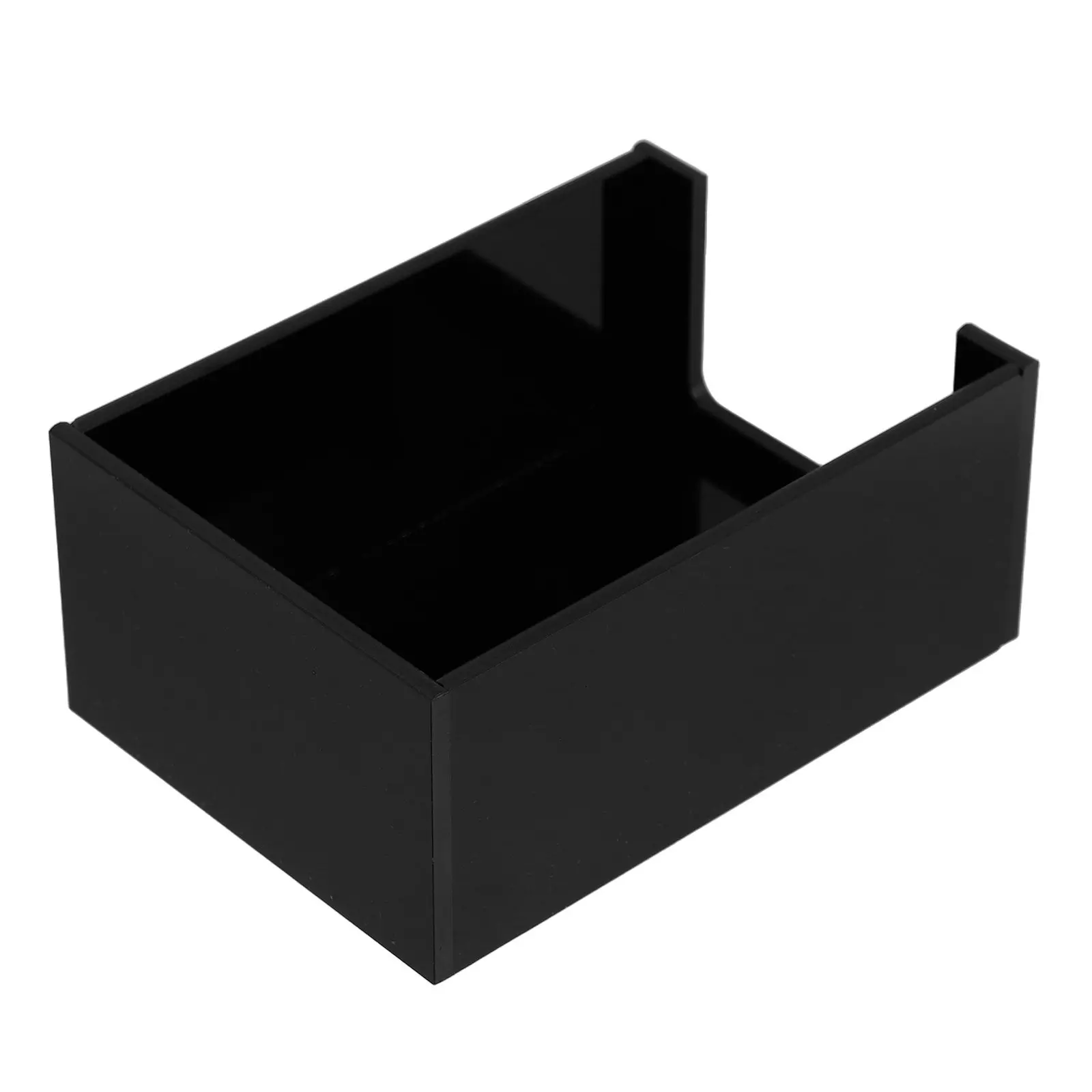 

1pcs Tea Storage Box With Dividers Acrylic Countertop Organizer For Kitchen Office Tea Sugar Packet Holder Beverage Supplies