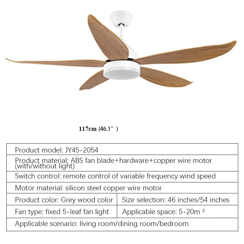 DEBBY-Modern Nordic LED Luz Ventilador de teto, Minimalismo, Restaurante, Sala, Estudo, Remoto, Ventilador elétrico Luz