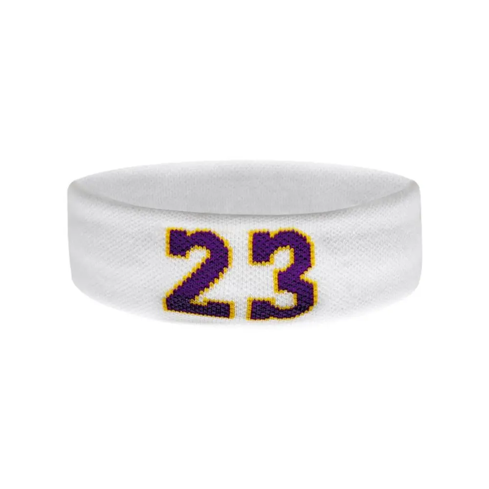 

Sweat-Absorbent Basketball Headband Cotton Breathable Sports Headband Elastic Skin Friendly Antiperspirant Belt Basketball Match