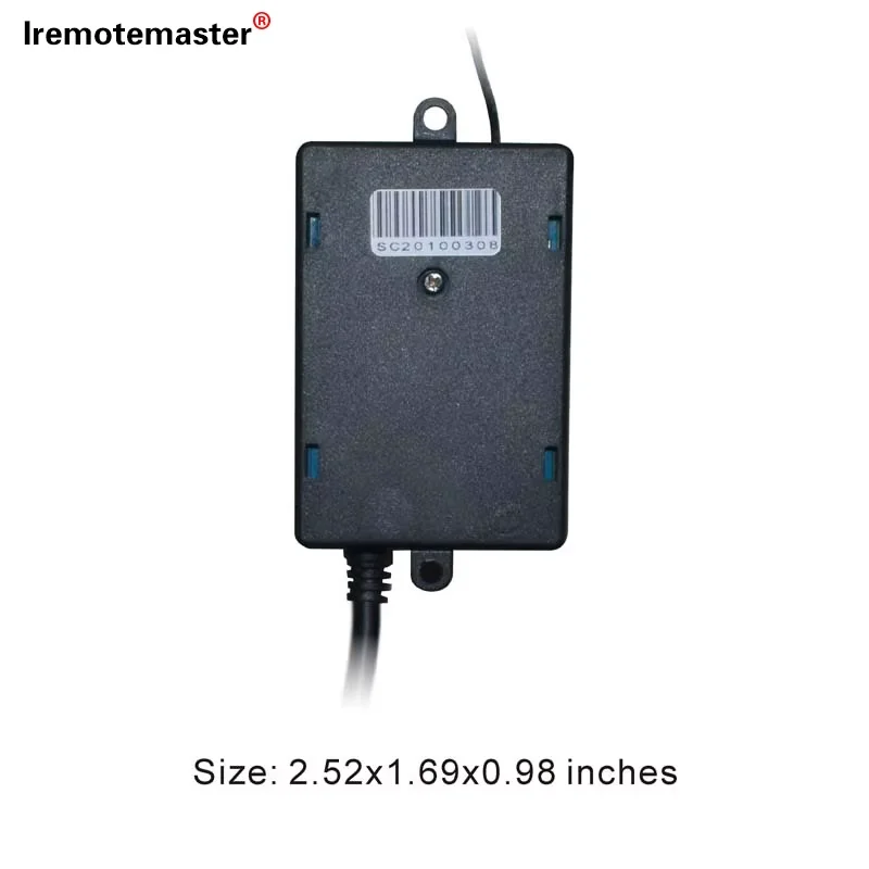 2026 New GE-RCV1 Receiver 433.92MHz DC/AC 12V/24V For Gate Garage Door Remote Rolling Code & Fixed Code External Receivers