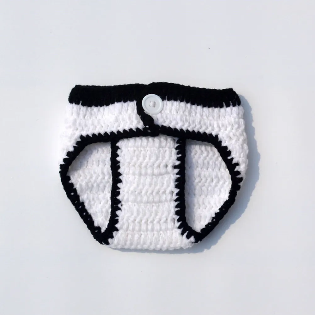 

Cute Panda Print Baby Clothing Set Soft Infant Knitwear Must Have Newborn Photography Accessory Gift for Families