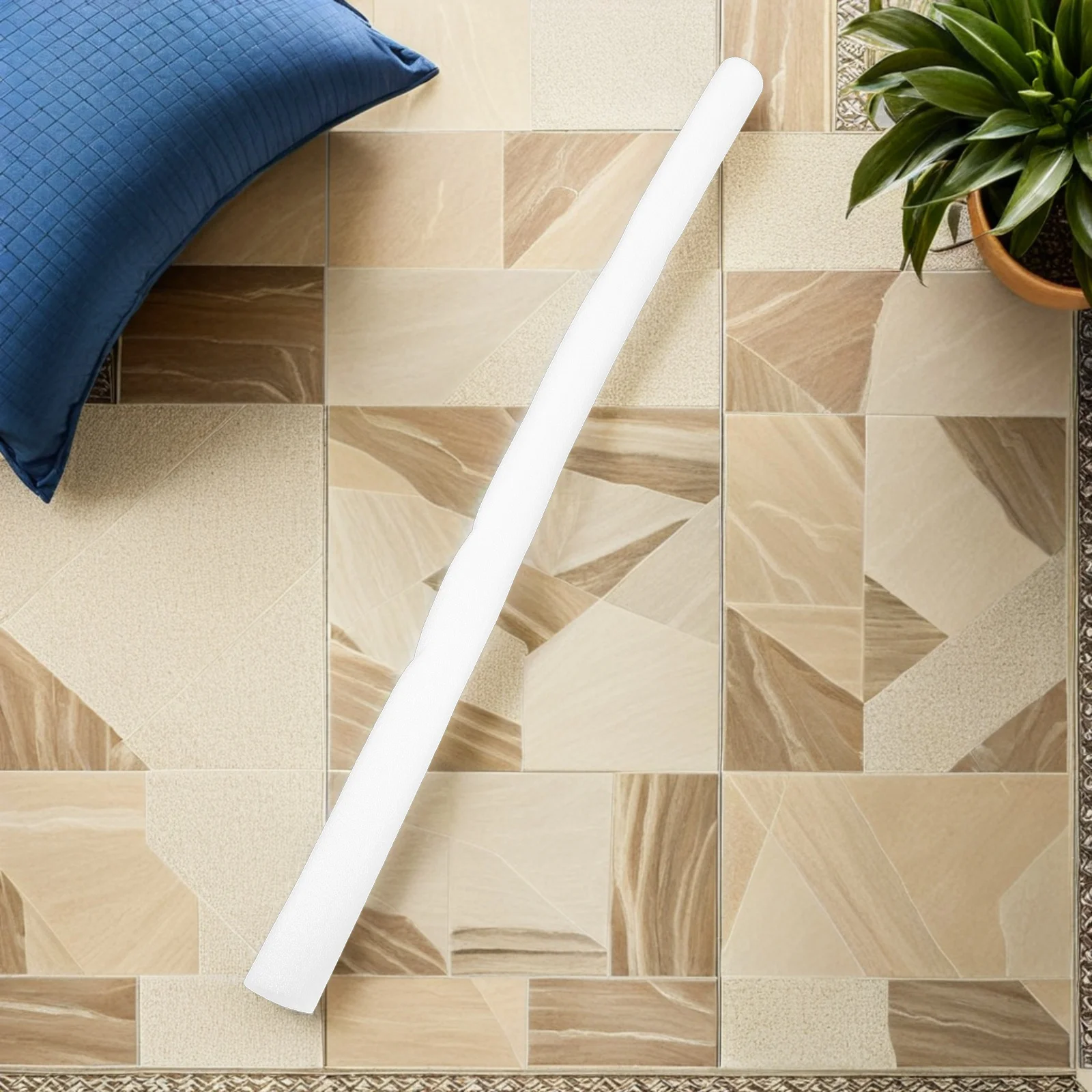 8 Pezzi di Pali di Ricambio per Box per Bambini, Tubi di Supporto in Metallo Rivestiti in Spugna da 64,4 cm per Ringhiere di Sicurezza e Aree Gioco Interne