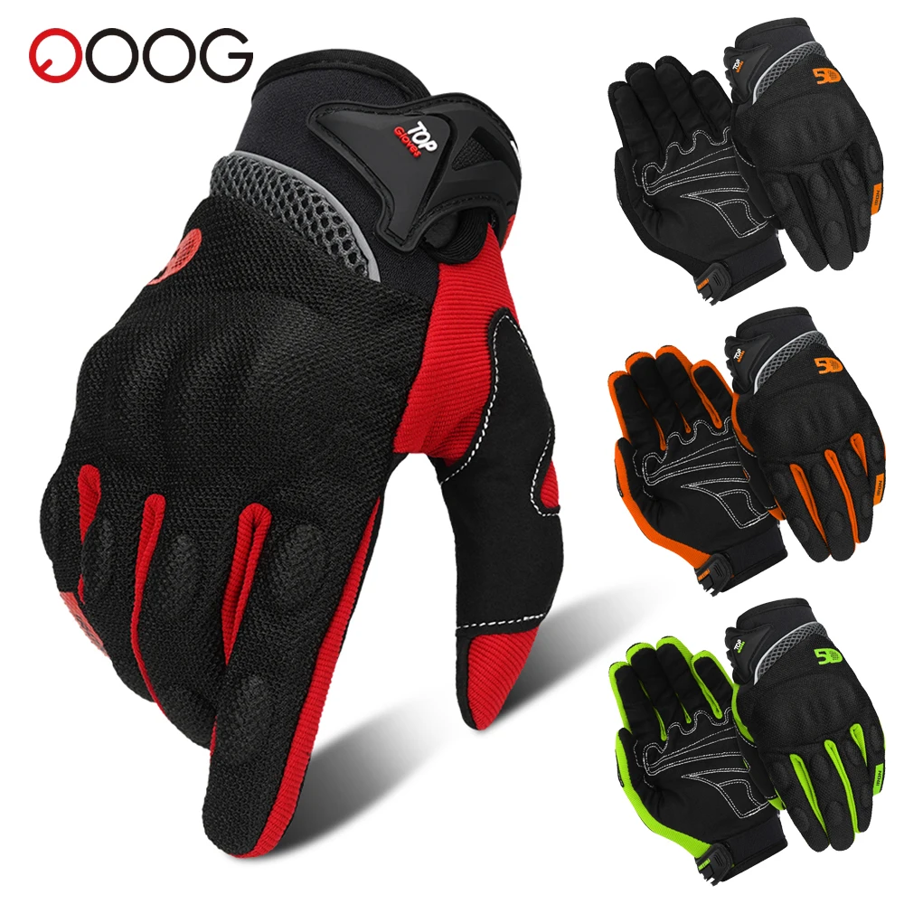 

Motorcycle Gloves Men Women Motorbike Full Finger Gloves Touch Screen Outdoor Motocross Non-slip Riding Gloves Wear-Resistant