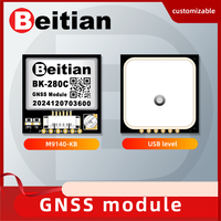 Beitian GPS module USB level M9140 chip GNSS GPS GLONASS BDS GALILEO module BK-280C