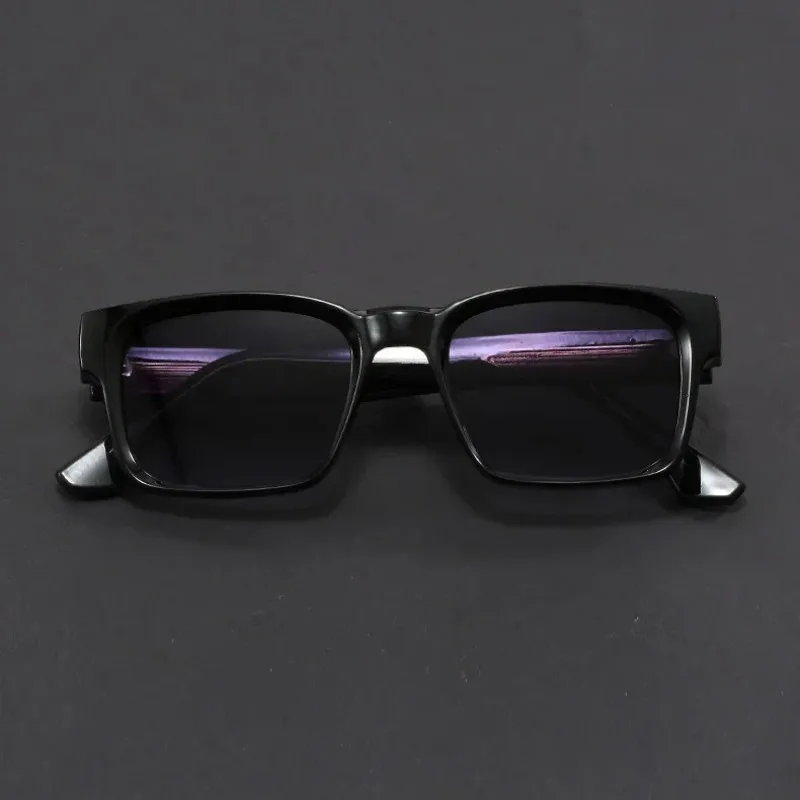 New Men's Advanced Ultra Light Coarse Frame Fashion Square Sunglasses Women Men Trendy Anti Mist Outdoor Driving Shades UV400 view 6