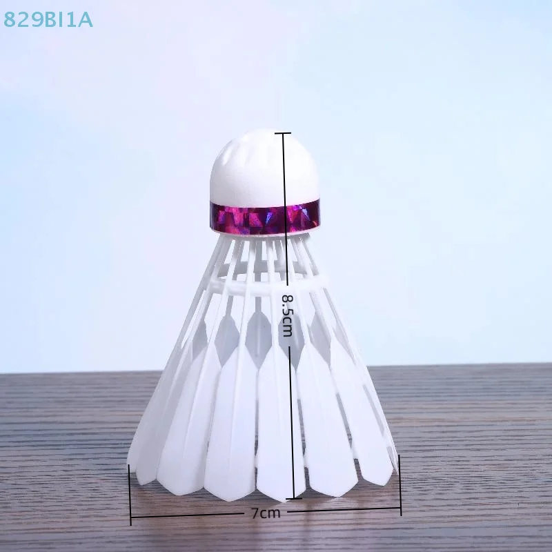 야외 형광 밝은 나일론 공 빛나는 방풍 배드민턴 공, 매우 내구성 있고 깨지지 않음