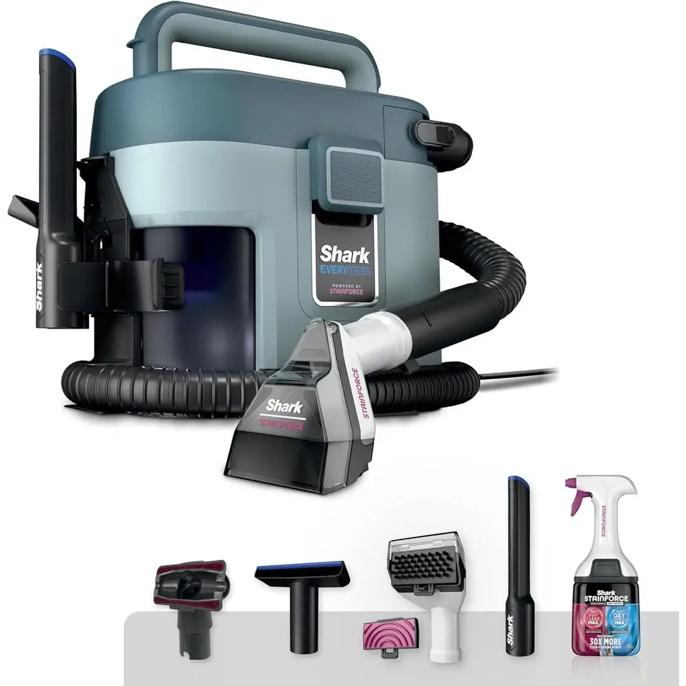

EveryMUltra-Powerul 3-in-1 Wet Vac, Dry Vac, & Stain Elimir with Stainorce Technology, Perect or Homes, Pets, and Cars, 3 Accori