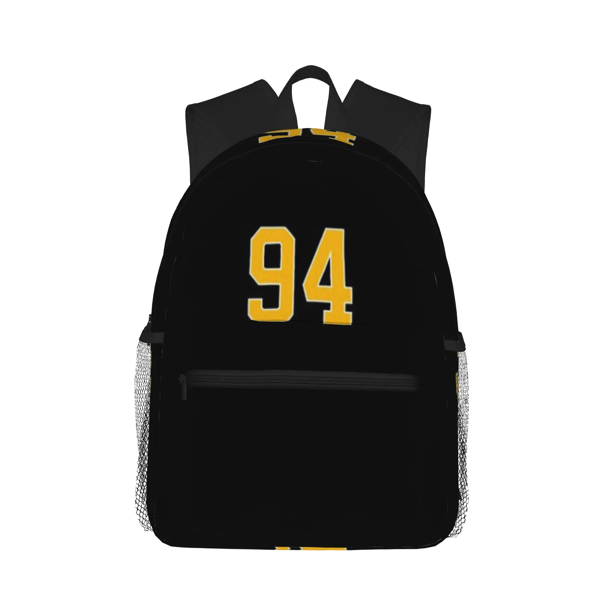 

Yellow Number 94 lucky sports jersey ninety four Casual Backpack for Students and Adults Bags