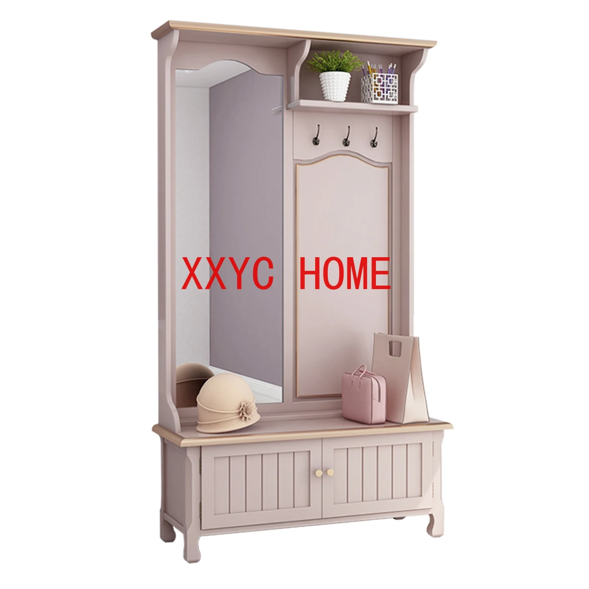 Simple Entrance Shoe Cabinet Locker Integrated Master Bedroom Floor Light Luxury Cloakroom Furniture