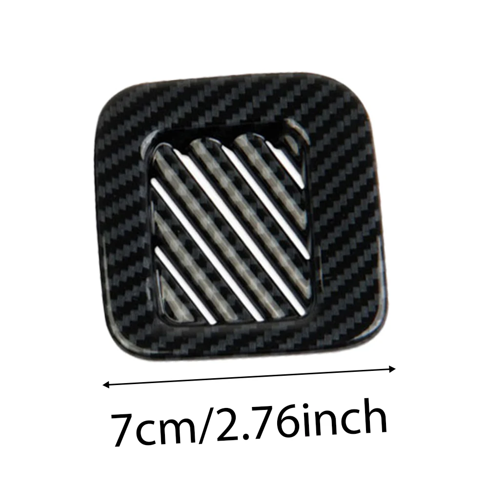 2 قطعة لوحة القيادة تكييف الهواء منفذ الإطار الديكور غطاء الكسوة لفورد مافريك 2022 2023 2024 2025