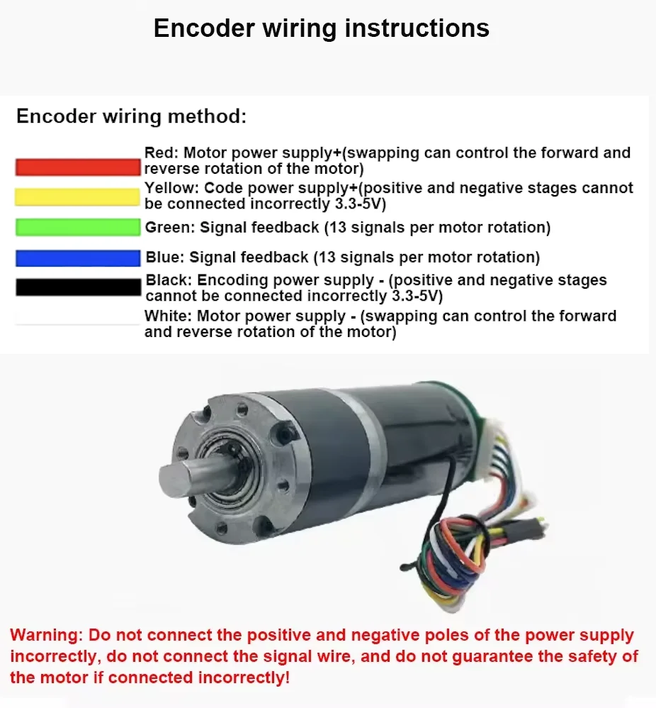 100kg 32MM 32-31ZY Planetary Hall Encoder Brushed Reduction Motor 12V24V High Torque Motor Micro DC Speed Control Motor