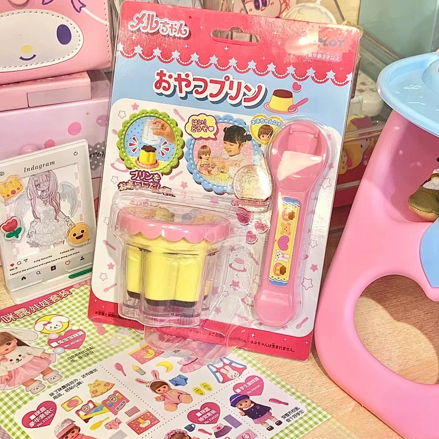 Juguete de alimentación de pudín de fresa de 5 cm: juego de rol y aprendizaje temprano para ventas de niños pequeños 2026