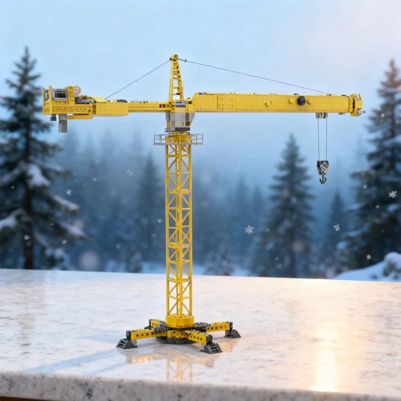 

5520pcs MOC Liebherr LTM 4 2 Mobile Crane Technical Model Building Blocks Creative Display Gift Collectible Decor Kids Premium