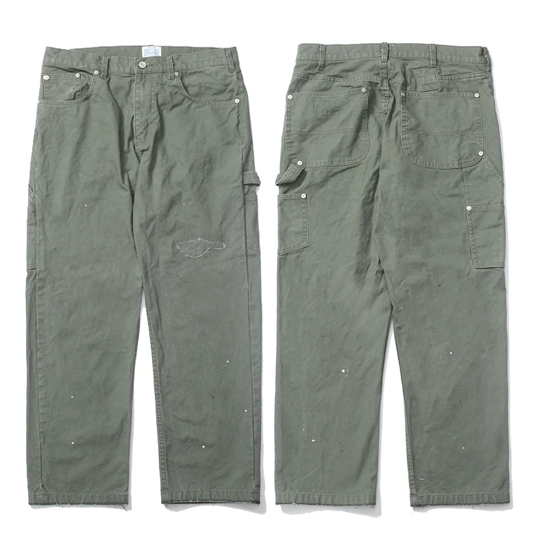 

Японские трендовые повседневные брюки Madness, высококачественные повседневные уличные брюки с разбрызгами чернил, прямые брюки Madness, брюки Madness