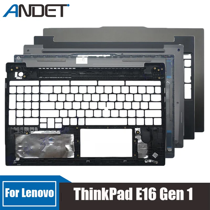 New For Lenovo ThinkPad E16 Gen 1 Lcd Back Cover Rear Lid Palmrest Upper Case Keyboard Bezel Laptop Bottom Shell 5CB1L57748