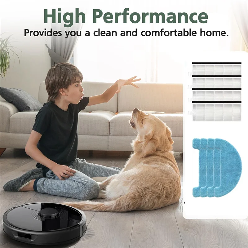 BAAN-For Danhui NR15 الذاتي تفريغ روبوت فراغ الجانب الرئيسي فرشاة خرقة منظف المرشّح أجزاء استبدال ملحقات المكنسة الأساسية