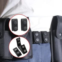 4Pcs Tactical Belt Buckle Heavy Duty Belt Keeper Portable Webbing Strap Military Belt Equipment Accessories for Outdoor Sports