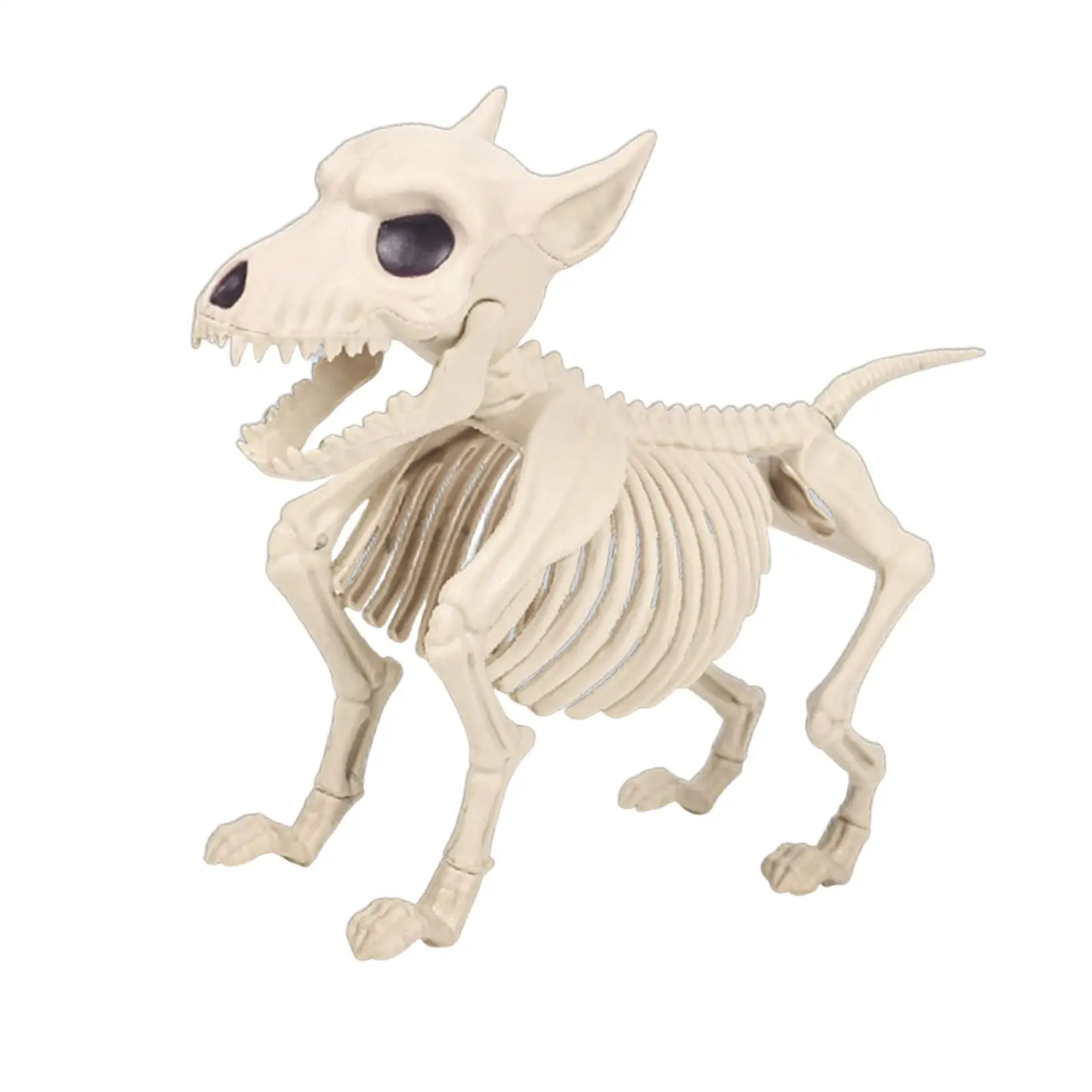 Halloween Dog Skeleton Full Body Multipurpose Animal Bones Skeleton Puppy Figurine for Spook Houses Halloween Party Decoration