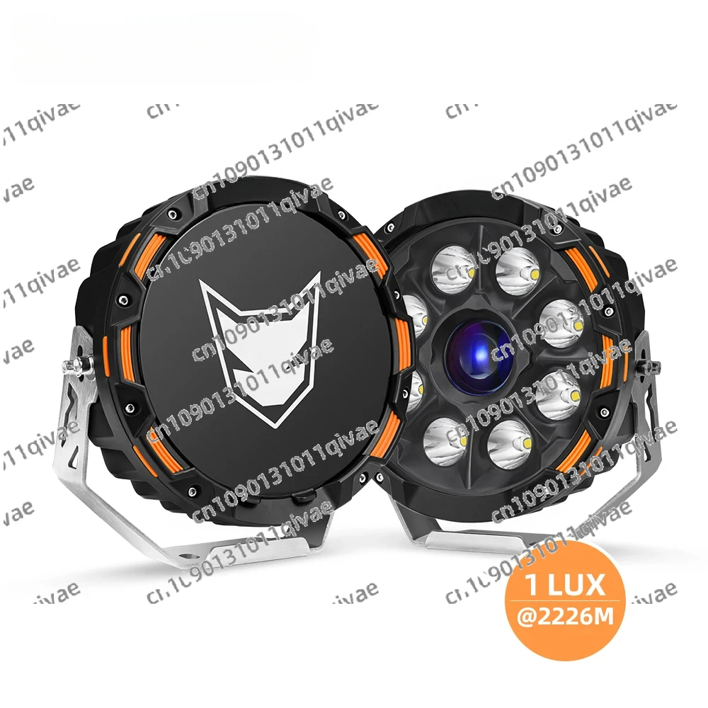 

Super Bright 4x4 Auto Car Round Offroad SpotLight Universal 9 inch Laser LED Driving Lights