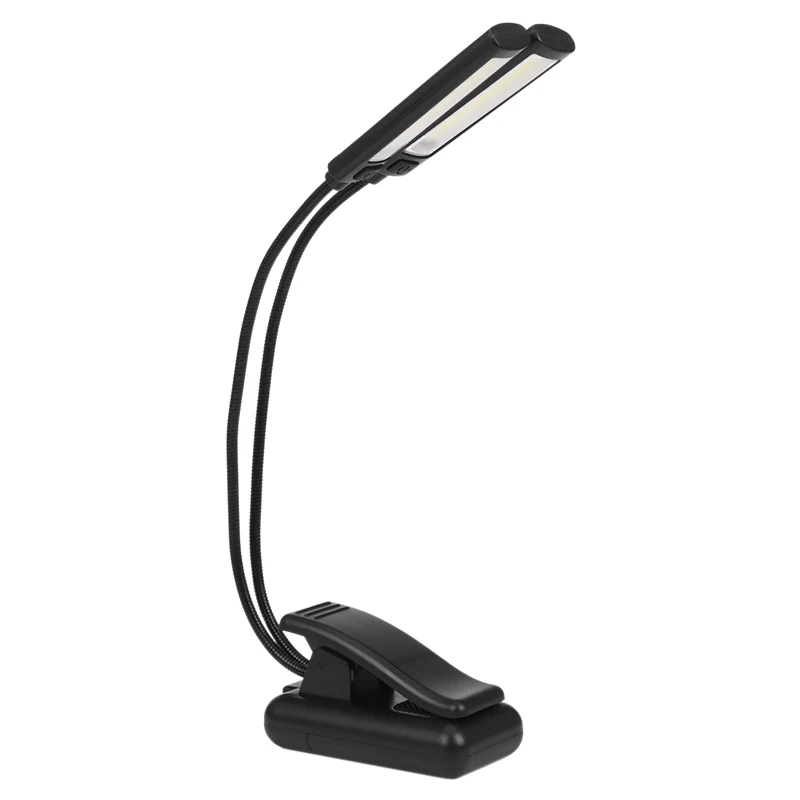 Music Stand Light Clip On LED Lamp - No Flicker, Fully Adjustable, 6 Levels of-ABHG
