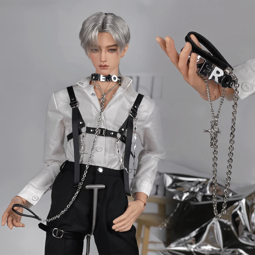 D04-B257 children handmade toy BJD/SD doll accessory 1/3 unlce 68 73 80 Traction chain letter collar 1pcs