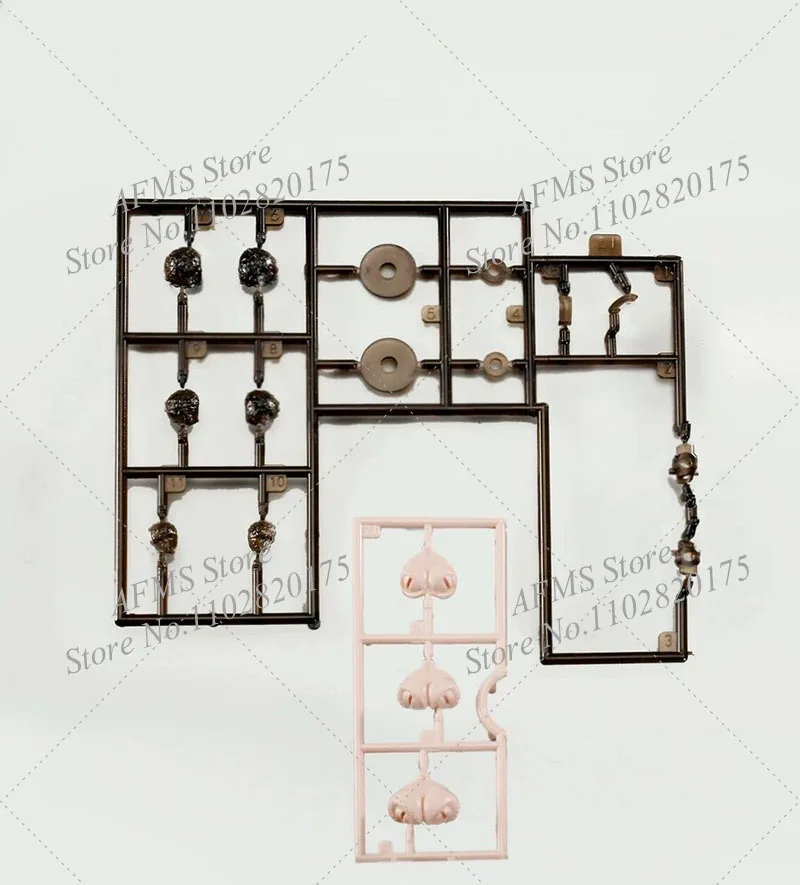 อะไหล่เปลี่ยนตัวละครโมบิลสูทหญิง ขนาด 1/12 สำหรับประกอบตุ๊กตาแอคชั่นฟิกเกอร์ขนาด 6 นิ้ว แบบ DIY