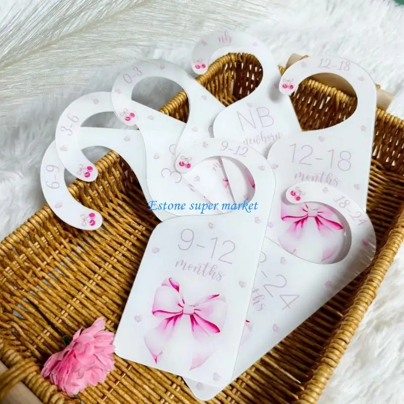 090B أقسام صور مرحلة الطفل 7 قطعة مجموعة إكسسوارات احتفال بالسنة الأولى من الأكريليك الشفاف للرضع #5