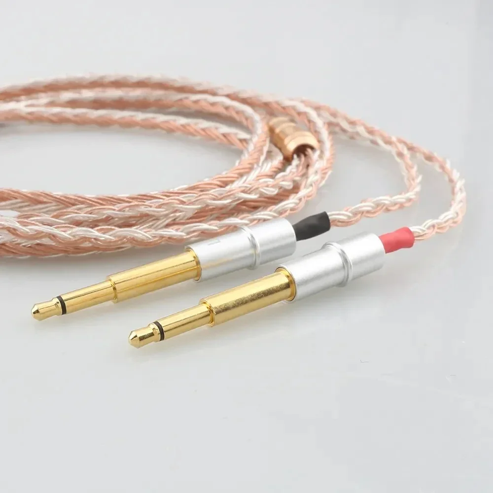 16 Core OCC Silver Plated Mixed Earphone Cable For Meze 99 Classics NEO NOIR Headset Headphone