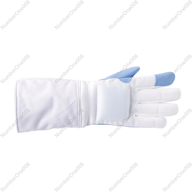 Washable Gloves for Fencing, Foil, Epee, Saber, Non-slip and Competitive Fencing Equipment with Rubber Pads, Two Pieces