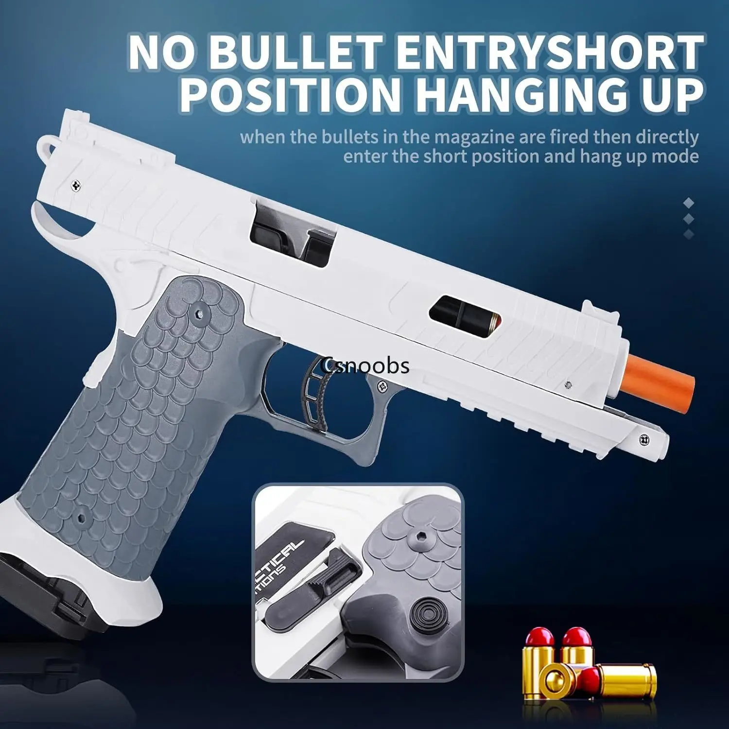 Pistole in sicurezza di pirata Pistola a proiettile morbido Giocattolo per l'azione Incredibile giocattolo Giocattoli da esterno Giochi all'aperto Giocattolo di liquidazione Sport