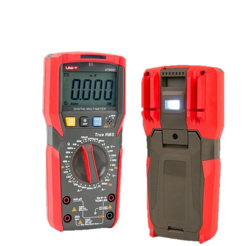 

Многоцелевой измеритель напряжения UT89X UT89XD, амперметр может измерять большой емкости.