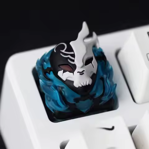 Solo Leveling Artisan Keycap Shadow Army Resin Anime Keyboard Cap Custom Point KeyCap for Mechanical Keyboard Accessories Gift