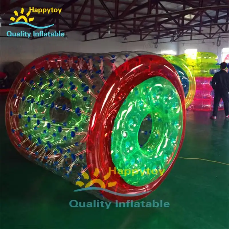 Inflatable PVC Human Size Water Hamster Roller Wheel Pool Float Toys For Waterpark Park