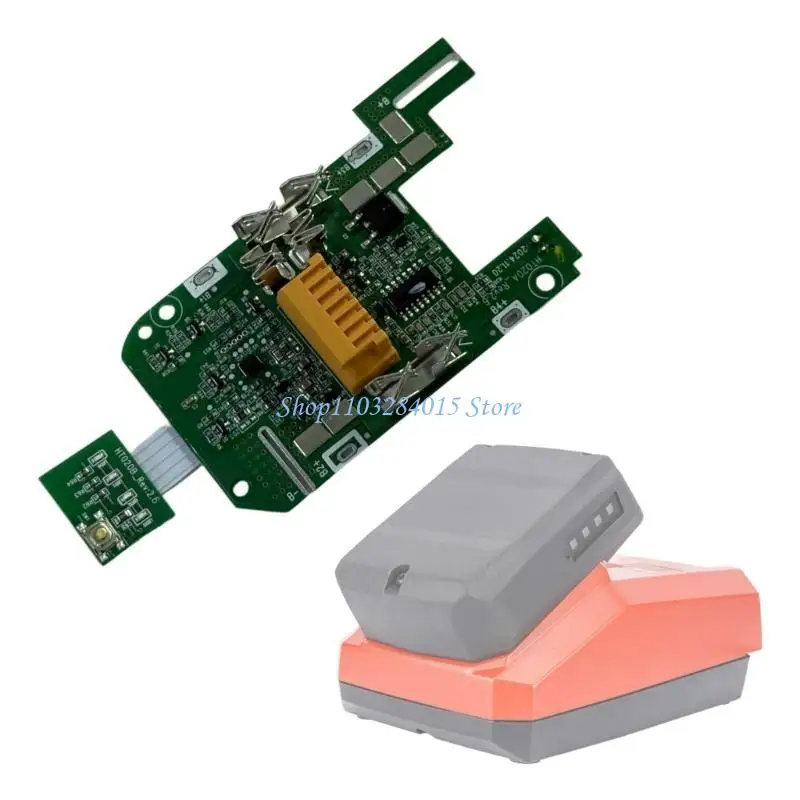 R6FF Double Chip Charging Protections Board For 18V BL1850B/BL1840B Batteries Protector Supports 60A Continuous Discharge