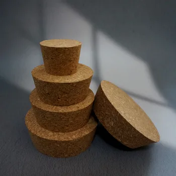 2 stks/partij Top DIA 51mm Tot 105mm Synthetische Kurk Deksel Lab Reageerbuis Kurk Cap Glazen Pot Deksel wijnfles Stop Kolf Afdichting Plug