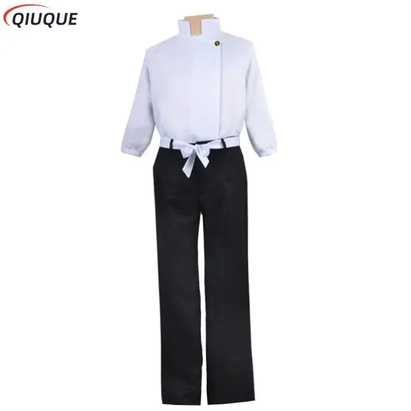 Disfraz de Anime Jujutsu Kaisen Yuta Okkotsu, disfraz de Cosplay para hombres y mujeres, uniformes para fiesta de Halloween, Tops, pantalones, cinturón