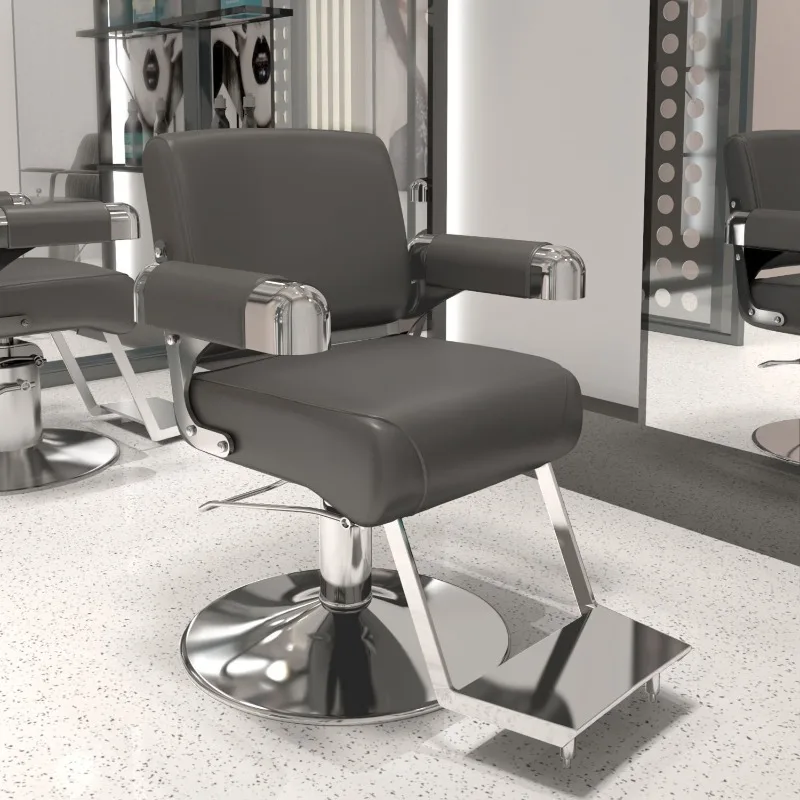 Professional Floor Barber Chair Organizer Beauty Comfortable Modern Barber Chair Mat Aesthetic Poltrona Parruchiere Furniture