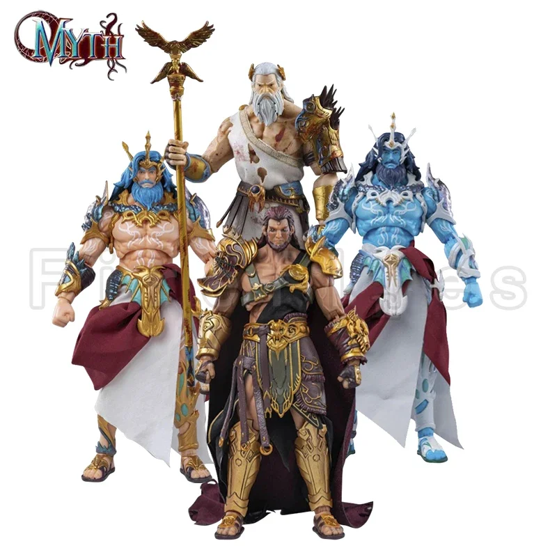 

Игрушки Shinfu 1/12 18 см Фигурки героев миф боги Zeus Hades Poseidon аниме модель