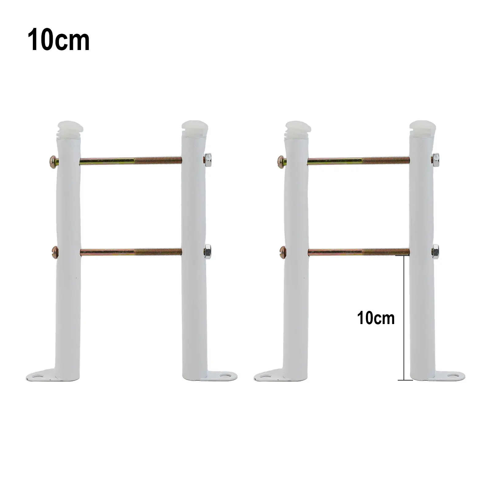 2 X Radiator Floor Bracket Cast Iron Radiator Feet Thickened Home Heating Floor Bracket Vertical Fixed Bracket