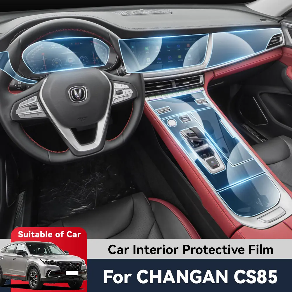 

Auto Central Control Screen TPU Navigation Anti Scratch interior Protection Film GPS Navigation For CHANGAN CS85 2022-2024