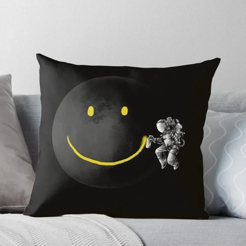 

Make a Smile Throw Pillow sleeping pillows Cusions Cover christmas ornaments 2025 Anime pillow