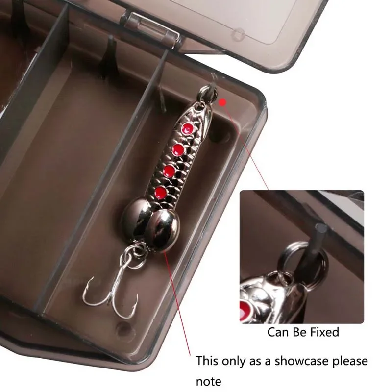 Organizador de pesca para anzuelos y señuelos con compartimentos - imagen 5